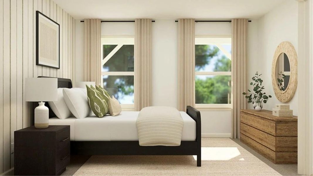 Furnished interior view inside a new home in , Woodstock (Image 4).