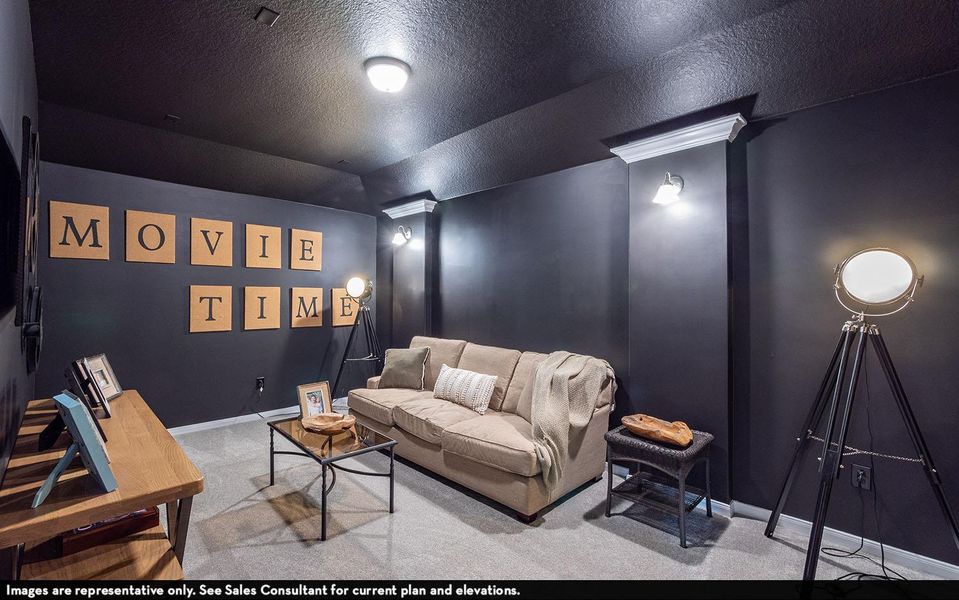 Furnished interior view inside a new home in Sanctuary, Salado (Image 14).