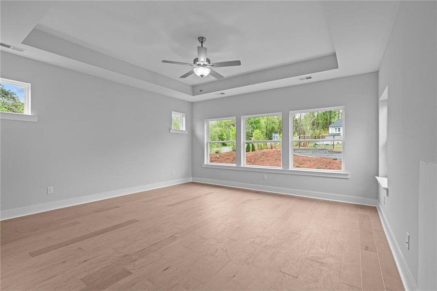 Spacious, unfurnished interior of a new home in Settingdown Farms, Cumming (Image 16).