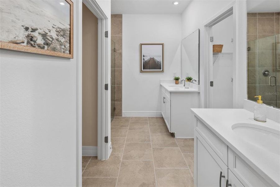 Furnished interior view inside a new home in Wellen Park, Venice (Image 16).