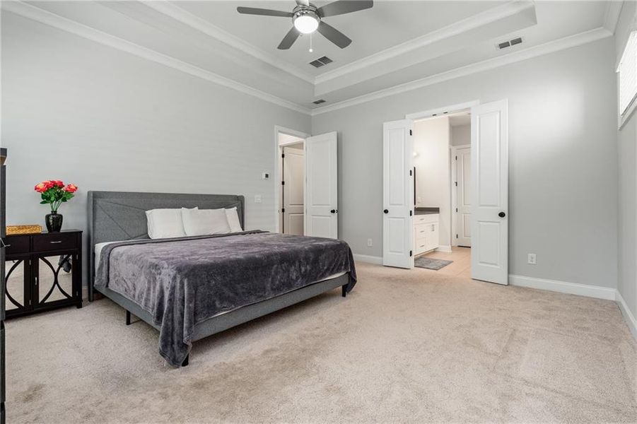 Furnished interior view inside a new home in , Johns Creek (Image 3). Furnished interior view inside a new home in , Johns Creek (Image 3).