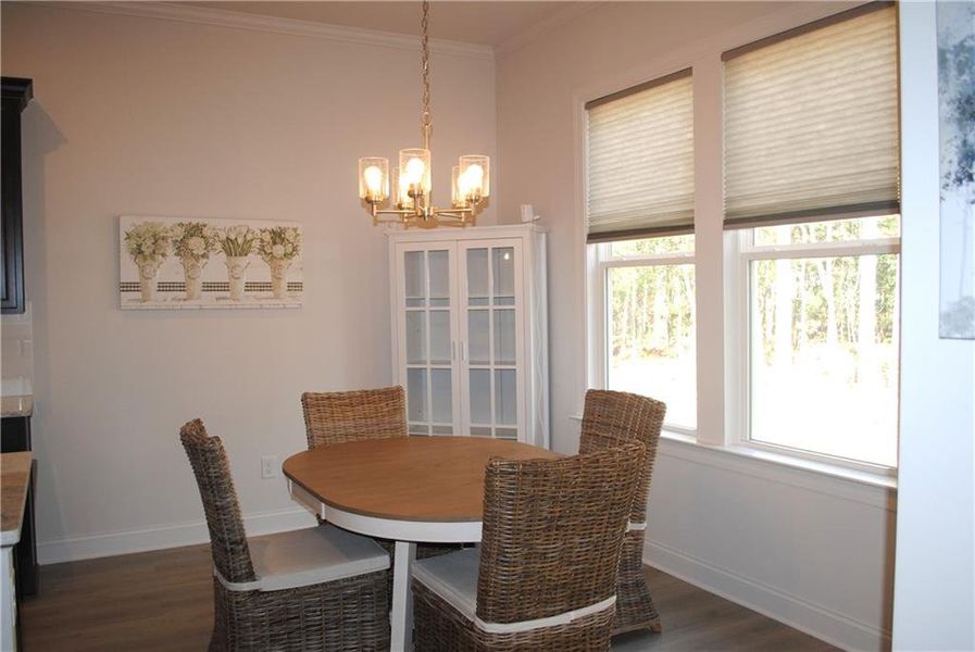 Furnished interior view inside a new home in , Ellijay (Image 10).