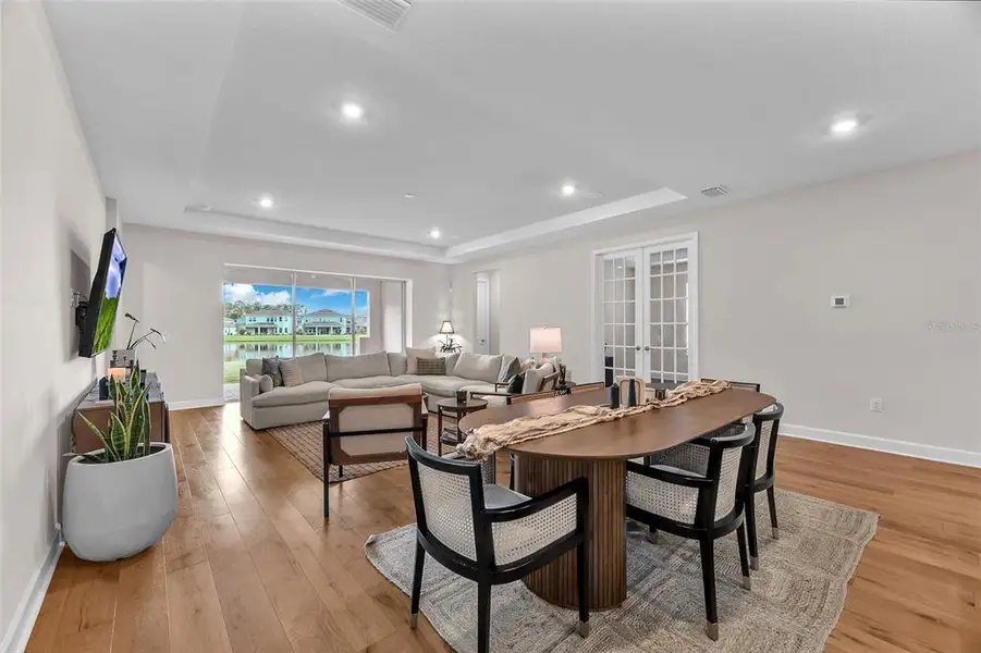 Furnished interior view inside a new home in , Wesley Chapel (Image 11).
