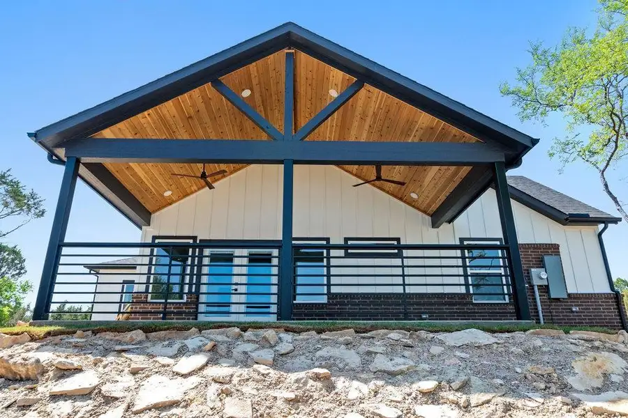Exterior details and patio area of a home in , Granbury (Image 3).