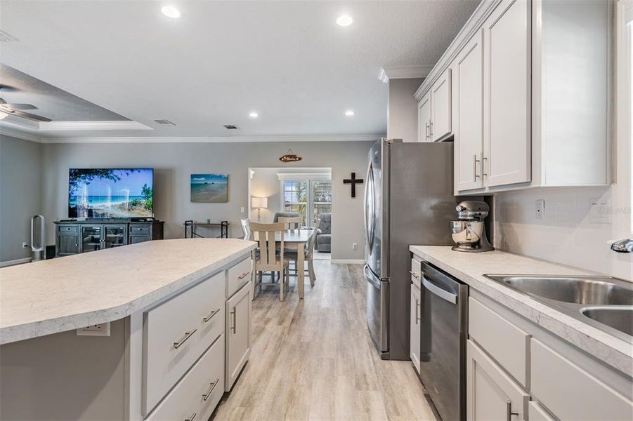 Furnished interior view inside a new home in , Zephyrhills (Image 11).