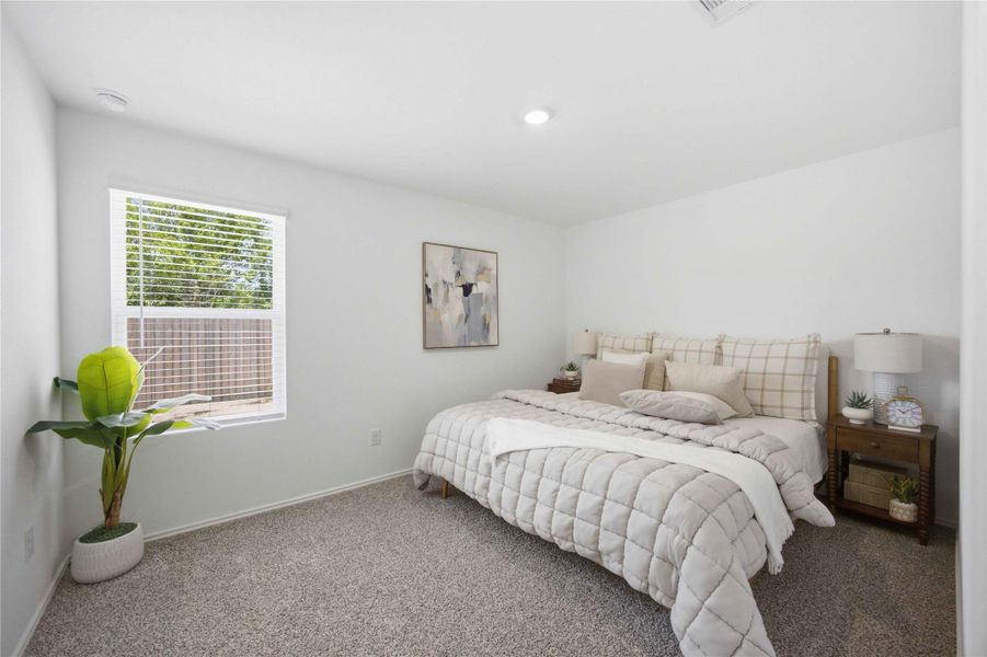 Furnished interior view inside a new home in Pineapple Square, Houston (Image 13).