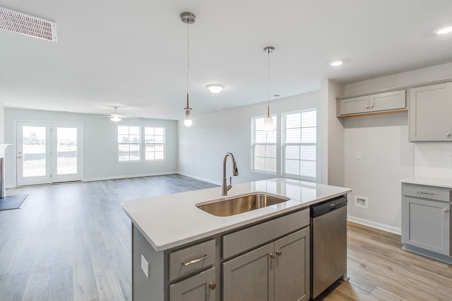 Furnished interior view inside a new home in Winston Point, Gilbert (Image 9).