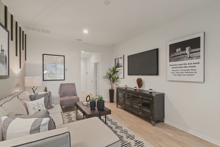 Furnished interior view inside a new home in Woodforest, Montgomery (Image 15).