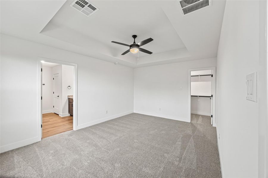 Spacious, unfurnished interior of a new home in River Ranch Trails, Dayton (Image 24). Spacious, unfurnished interior of a new home in River Ranch Trails, Dayton (Image 24).