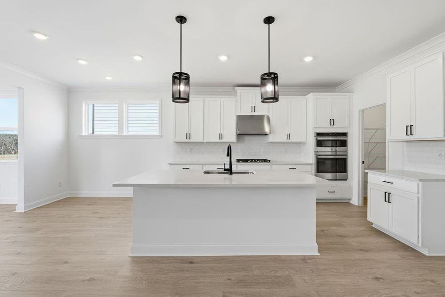 Furnished interior view inside a new home in Reserve at Hickory Walk, Kennesaw (Image 11). Furnished interior view inside a new home in Reserve at Hickory Walk, Kennesaw (Image 11).