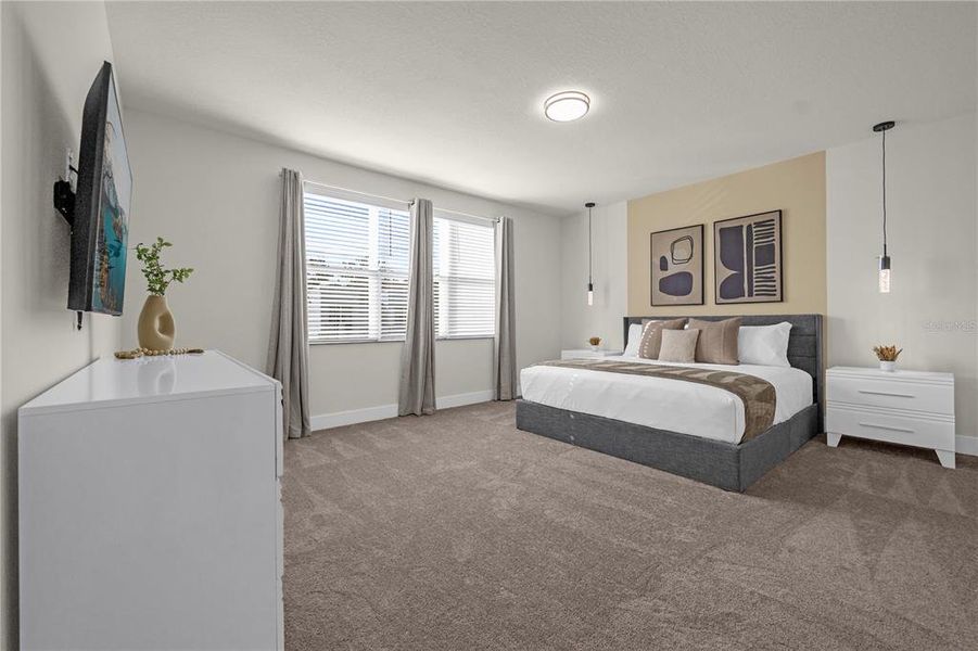 Furnished interior view inside a new home in , Clermont (Image 32).