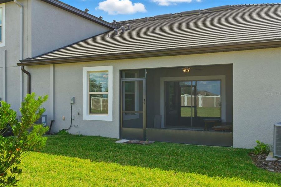 Exterior details and patio area of a home in Mirada Active Adult: Active Adult Villas, San Antonio (Image 22). Exterior details and patio area of a home in Mirada Active Adult: Active Adult Villas, San Antonio (Image 22).