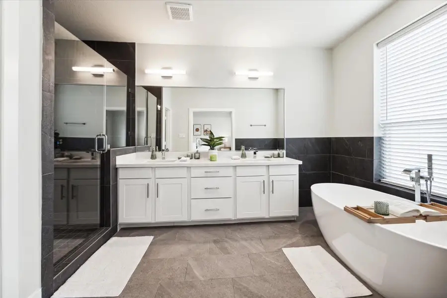 Furnished interior view inside a new home in Willowbend Point, Houston (Image 15).