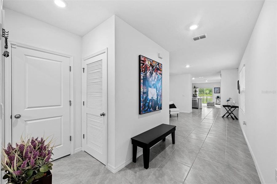 Furnished interior view inside a new home in Northwater at Two Rivers, Zephyrhills (Image 39).