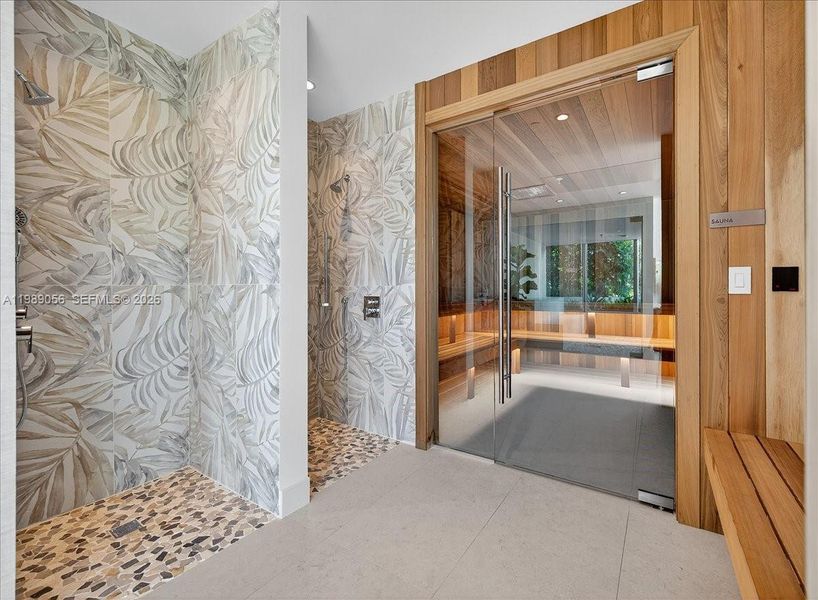 Furnished interior view inside a new home in , Miami (Image 11).