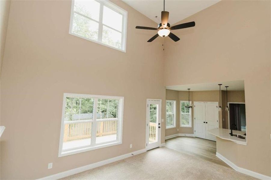 Spacious, unfurnished interior of a new home in , Douglasville (Image 81). Spacious, unfurnished interior of a new home in , Douglasville (Image 81).