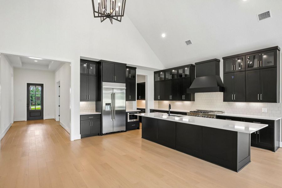 Furnished interior view inside a new home in Homestead Hill, New Waverly (Image 15).