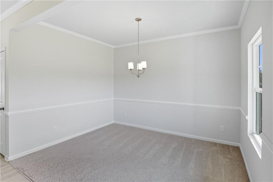Spacious, unfurnished interior of a new home in The Reserve at Willow Oaks, Canton (Image 6). Spacious, unfurnished interior of a new home in The Reserve at Willow Oaks, Canton (Image 6).