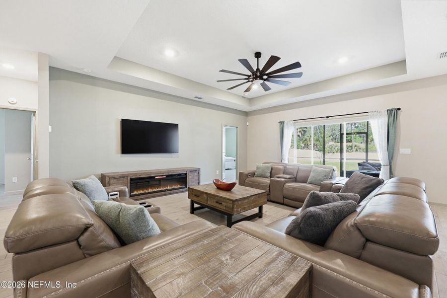 Furnished interior view inside a new home in , Jacksonville (Image 7).
