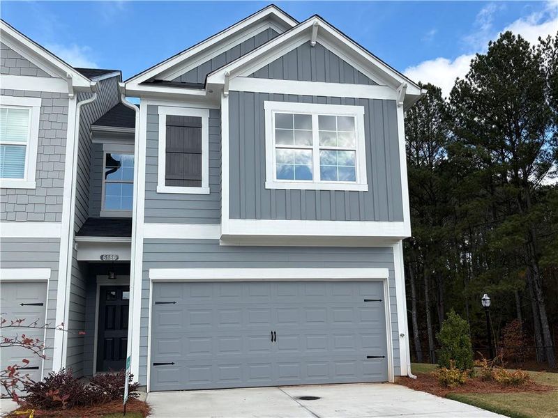 Front exterior of a new home in , Decatur, GA, highlighting curb appeal (Image 1). Front exterior of a new home in , Decatur, GA, highlighting curb appeal (Image 1).