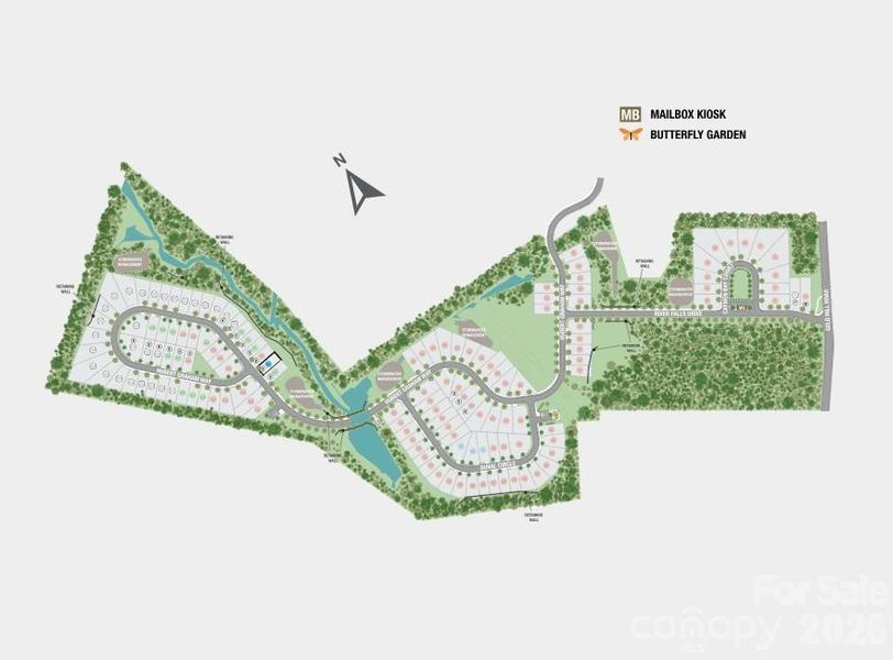 River Falls Site Map