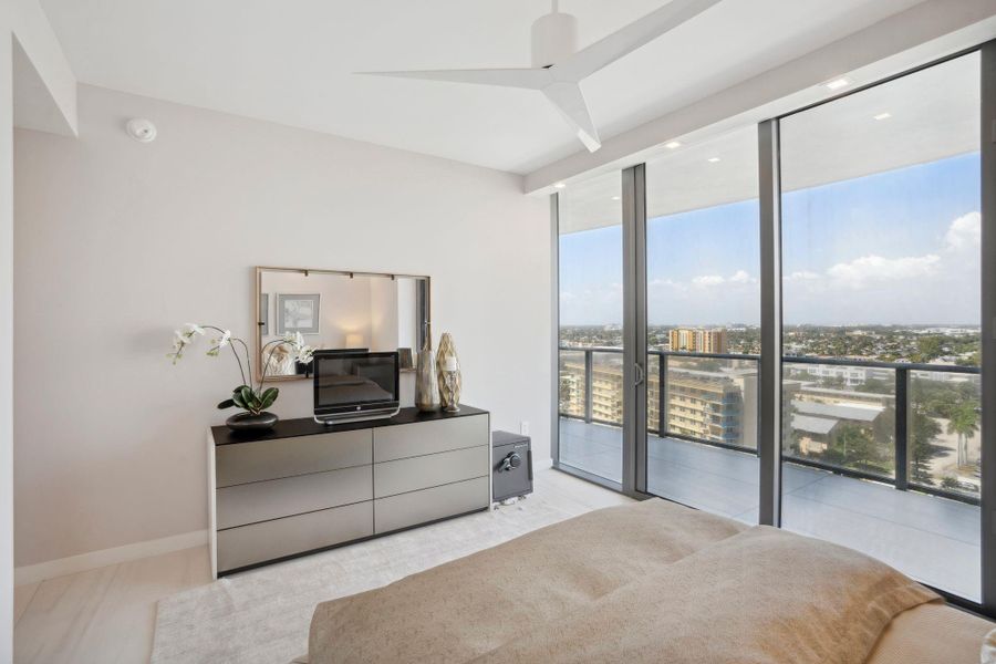 Furnished interior view inside a new home in , Pompano Beach (Image 32). Furnished interior view inside a new home in , Pompano Beach (Image 32).
