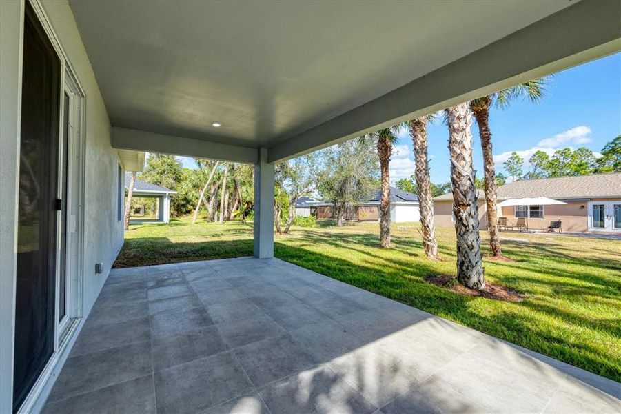 Exterior details and patio area of a home in , North Port (Image 22). Exterior details and patio area of a home in , North Port (Image 22).