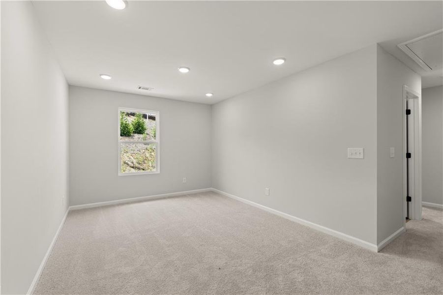 Spacious, unfurnished interior of a new home in The Bluffs, Canton (Image 16).