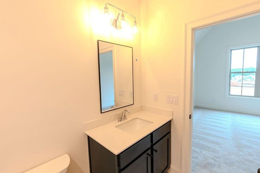 Furnished interior view inside a new home in , Hoschton (Image 14).