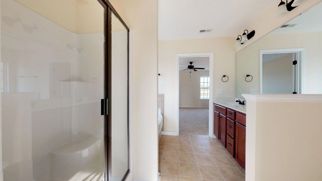 Image 62 representing the Rockbridge by Bill Clark Homes in Davenport Farms, Winterville, NC.