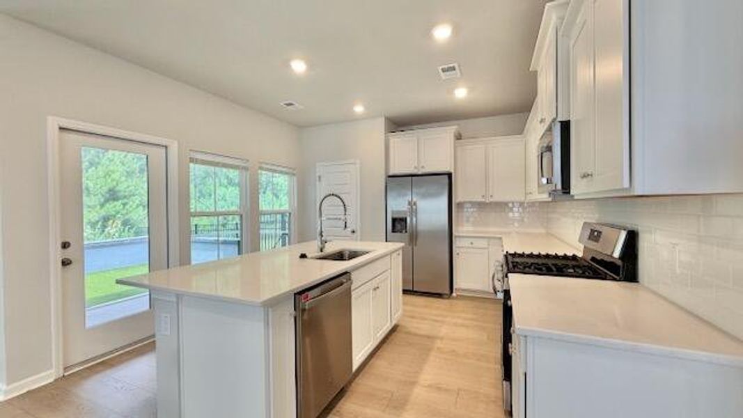 Furnished interior view inside a new home in Horizons at Summers Corner | 55+, Summerville (Image 8).