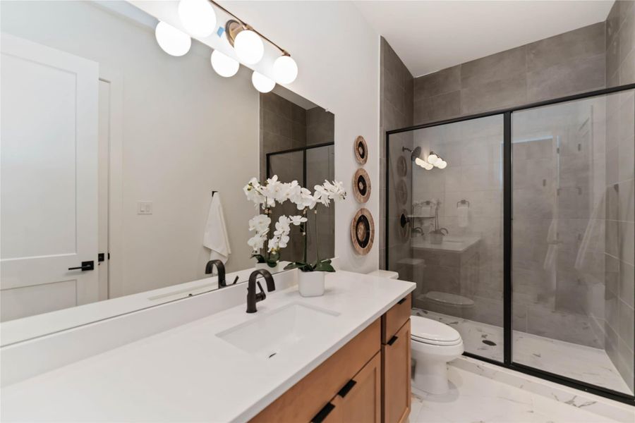 Furnished interior view inside a new home in , Houston (Image 15).