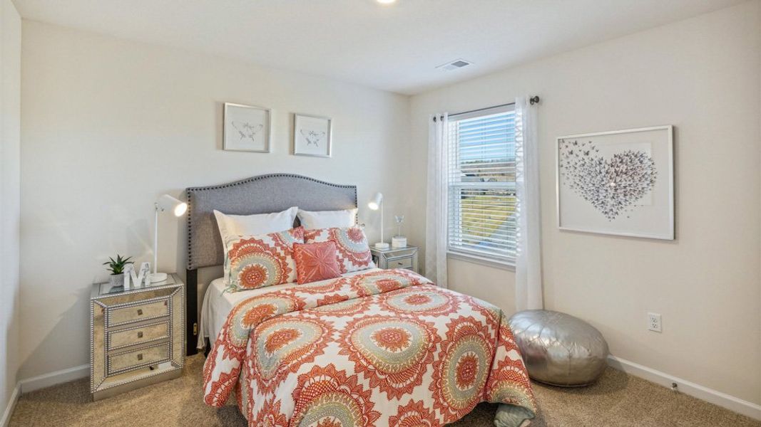 Furnished interior view inside a new home in Keebler Meadows, Johnson City (Image 21).