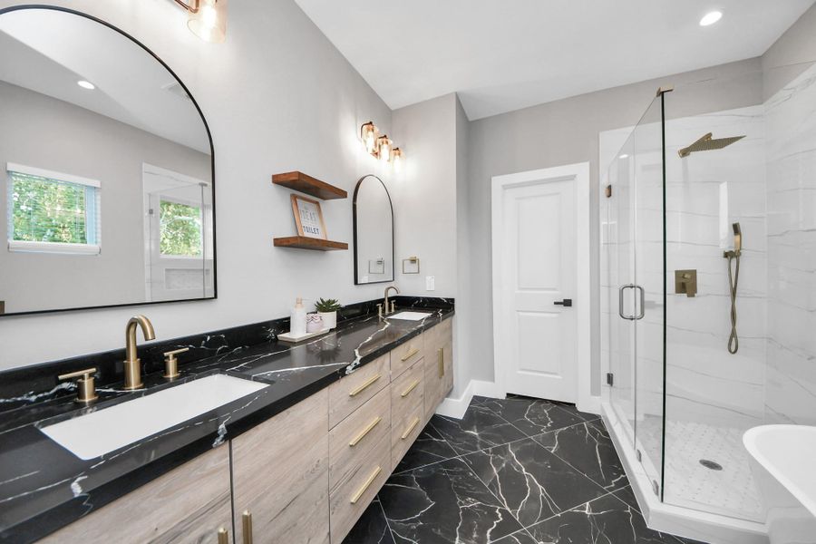 Furnished interior view inside a new home in , Houston (Image 15). Furnished interior view inside a new home in , Houston (Image 15).