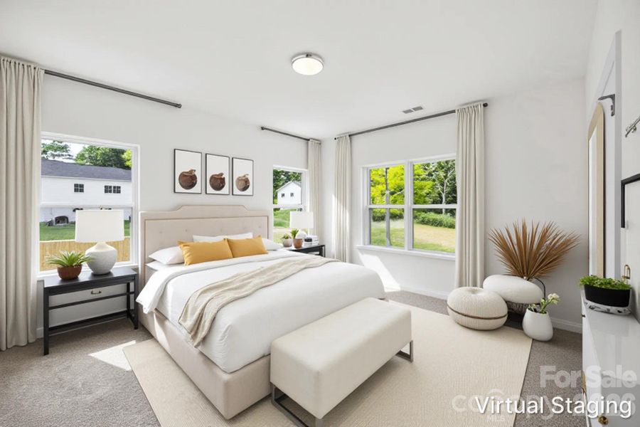 Furnished interior view inside a new home in , Gastonia (Image 12).