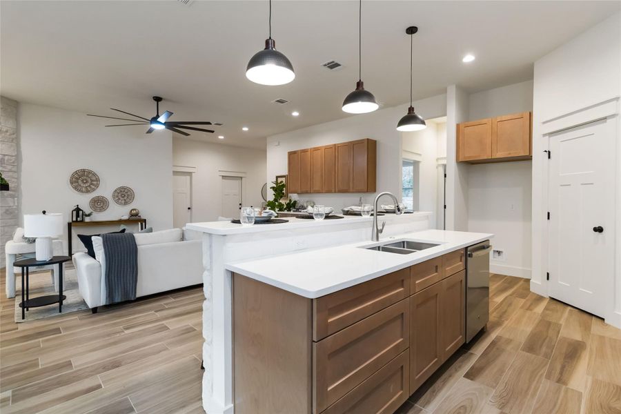 Furnished interior view inside a new home in , Wimberley (Image 8). Furnished interior view inside a new home in , Wimberley (Image 8).