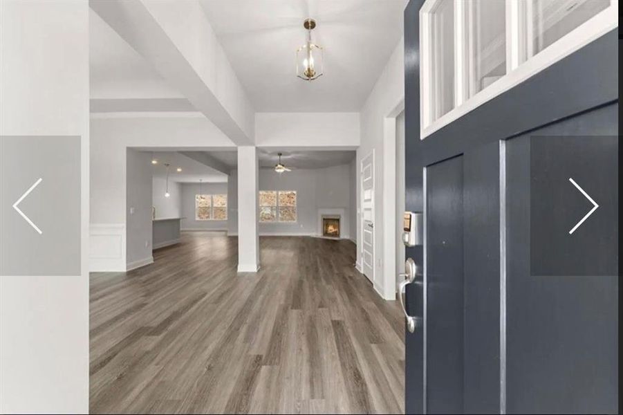 Spacious, unfurnished interior of a new home in The Fields of Walnut Creek, Pendergrass (Image 13).