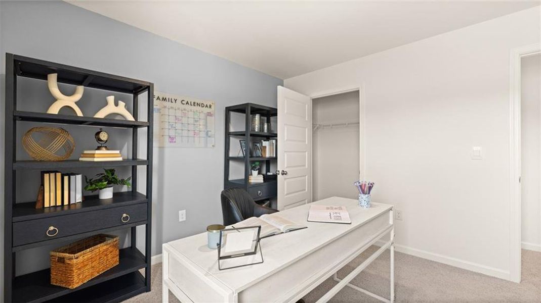 Furnished interior view inside a new home in Bridle Creek, Locust Grove (Image 55).