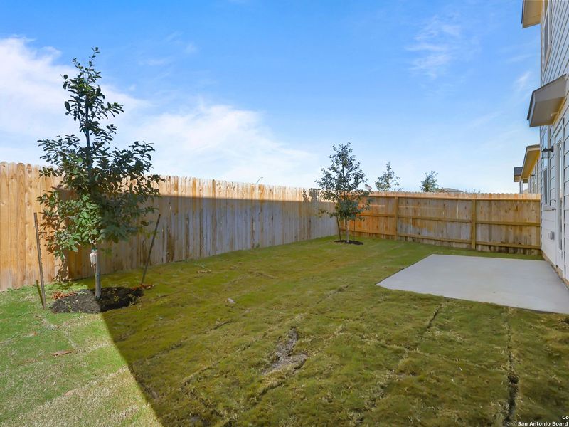 Exterior details and patio area of a home in Applewhite Meadows, San Antonio (Image 20). Exterior details and patio area of a home in Applewhite Meadows, San Antonio (Image 20).