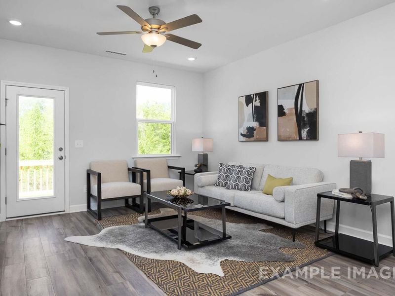 Furnished interior view inside a new home in Wellers Knoll, Lillington (Image 5).