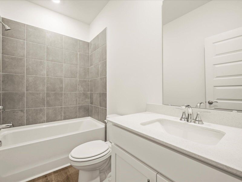 Furnished interior view inside a new home in The Coves at Lakes of Cane Bay II, Summerville (Image 8).