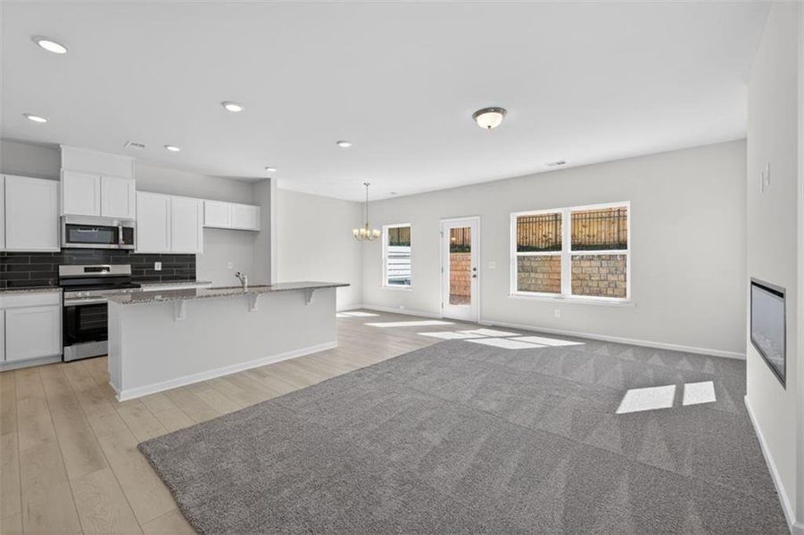 Spacious, unfurnished interior of a new home in Fuller Station, Loganville (Image 30). Spacious, unfurnished interior of a new home in Fuller Station, Loganville (Image 30).