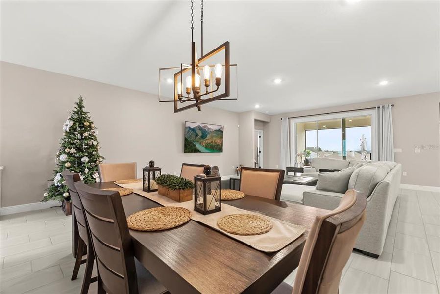 Furnished interior view inside a new home in Hills of Minneola, Minneola (Image 29).
