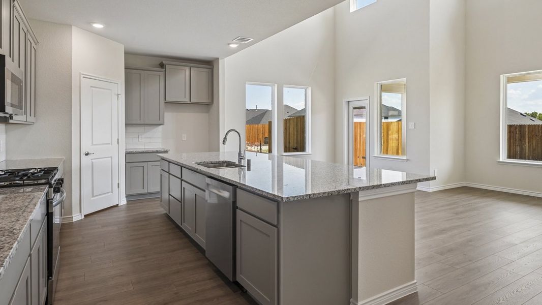 Furnished interior view inside a new home in Morning Ridge, Princeton (Image 4).