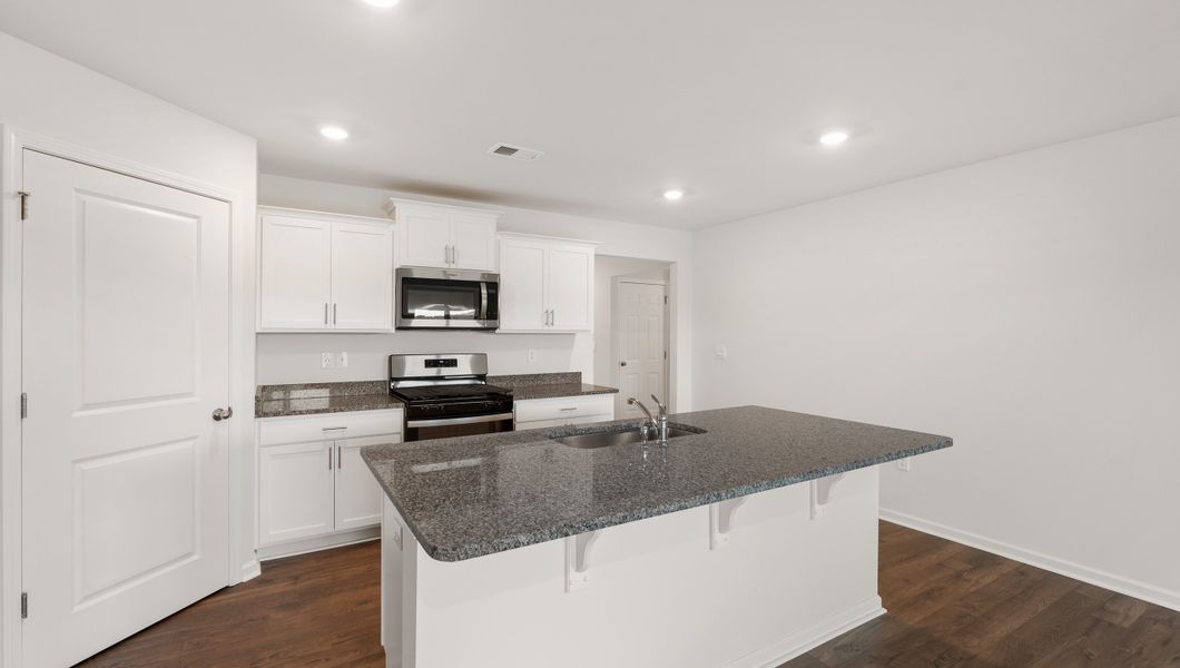 Furnished interior view inside a new home in Lightwood Cottages, Moore (Image 8).