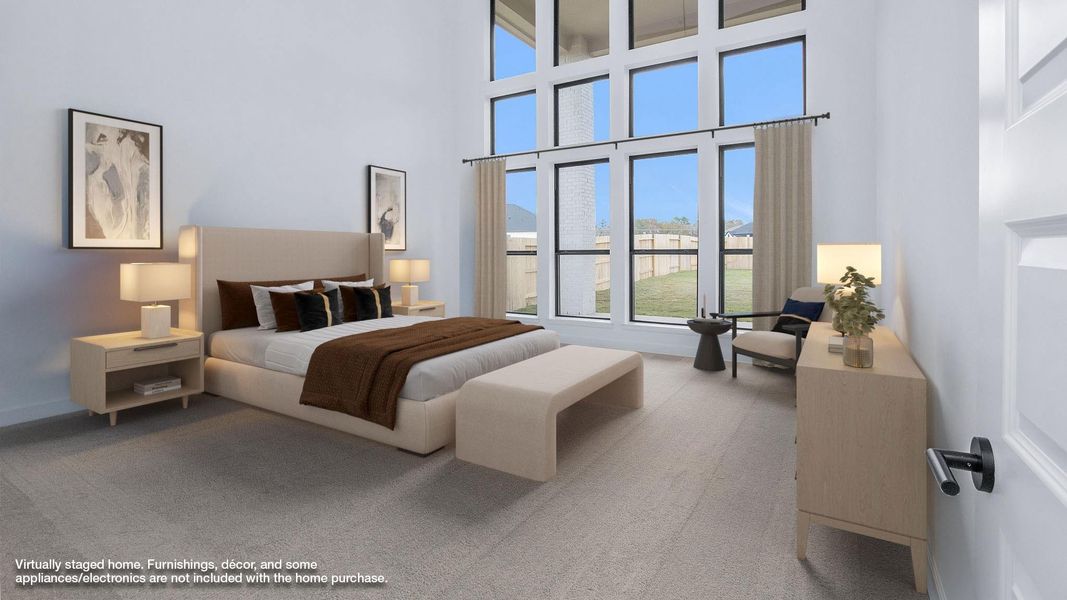 Furnished interior view inside a new home in Briarley, Montgomery (Image 7).