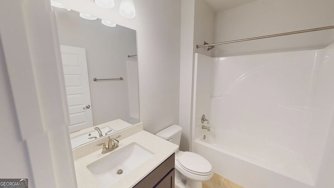 Furnished interior view inside a new home in Barrington Place, Macon (Image 10).