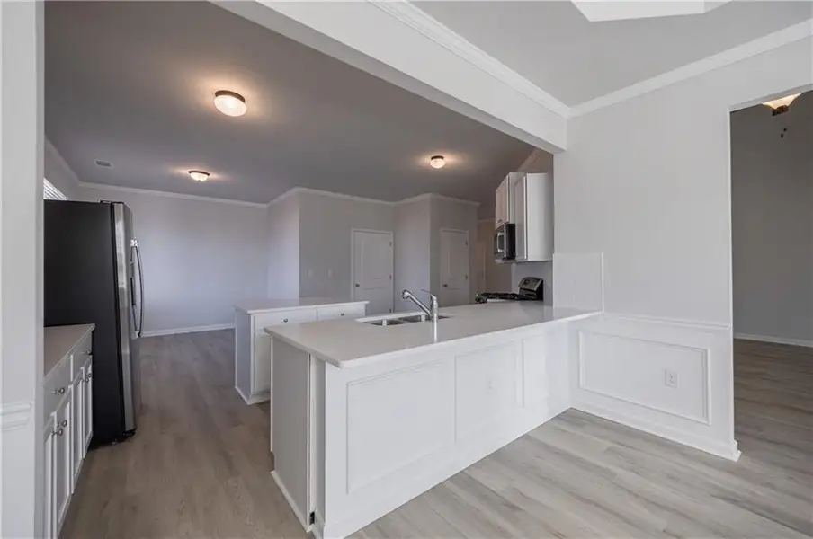 Furnished interior view inside a new home in , Social Circle (Image 6). Furnished interior view inside a new home in , Social Circle (Image 6).