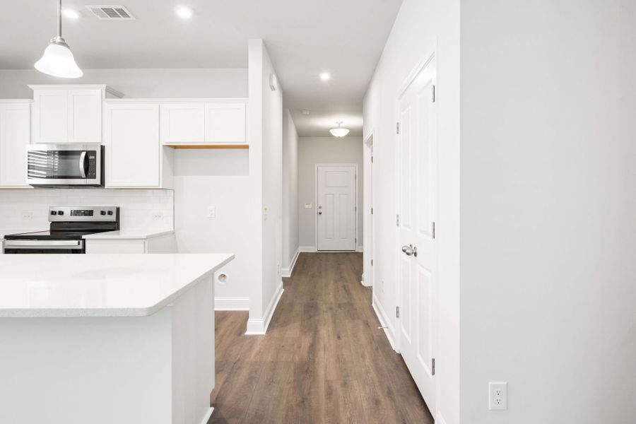 Furnished interior view inside a new home in Waterways, Richmond Hill (Image 6).