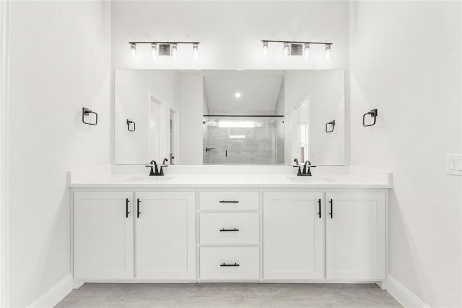 Furnished interior view inside a new home in Villages of Walnut Grove, Midlothian (Image 6).
